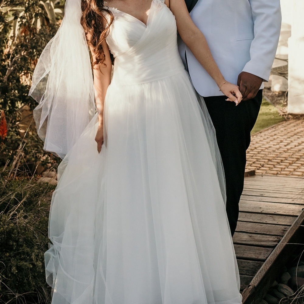 David's Bridal Wedding Dress